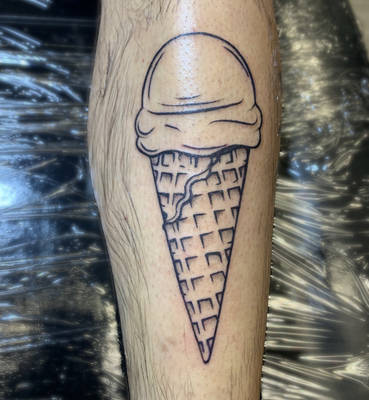 Illustrative ice cream cone 