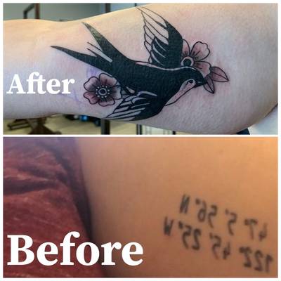 Cover up action 