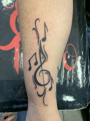 Music notes