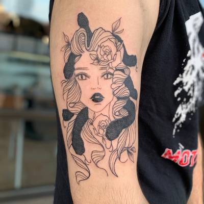 Custom Medusa piece 