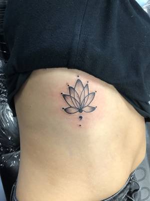 Suicide awareness lotus 