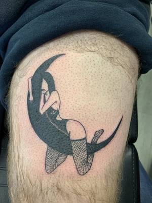 Sexy moon lady