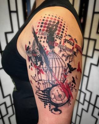 Trash polka custom piece 