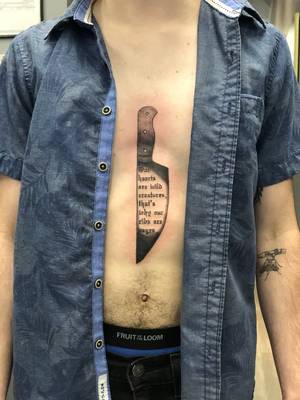 Sternum knife 