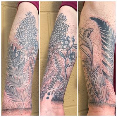 Botanical half sleeve 