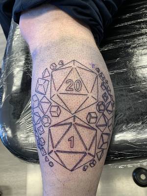 WIP  D&D calf piece