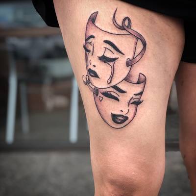 Smile now cry later masks 
