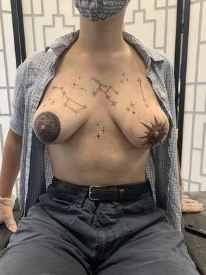 Finished Breast/chest piece 
