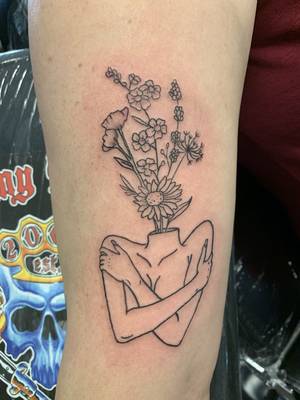 Floral lady 