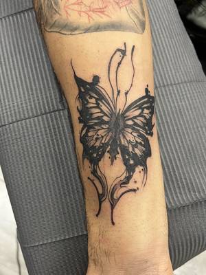 Ink butterfly