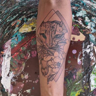 Healed geometric ocelot