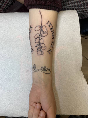 Memorial tattoo 