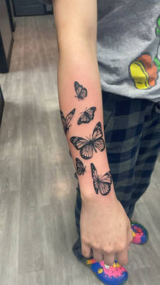butterflies