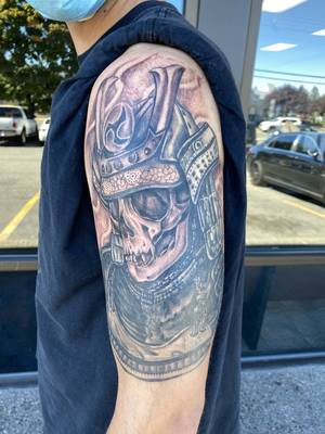 Samurai skull