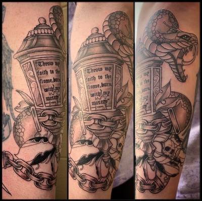 Custom forearm piece 