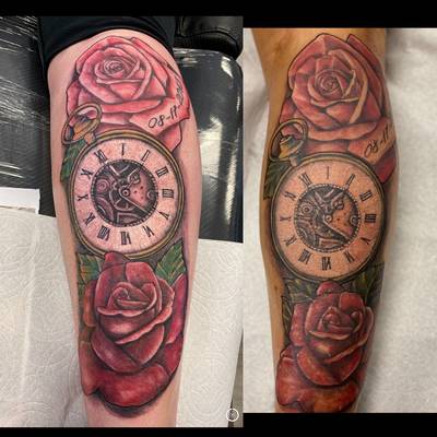 Matching tattoos
