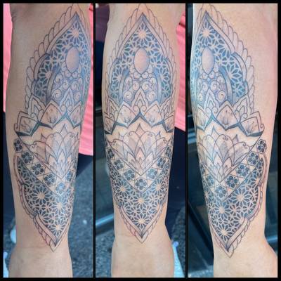Mandala cuff 