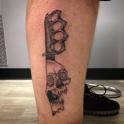 Skull knife