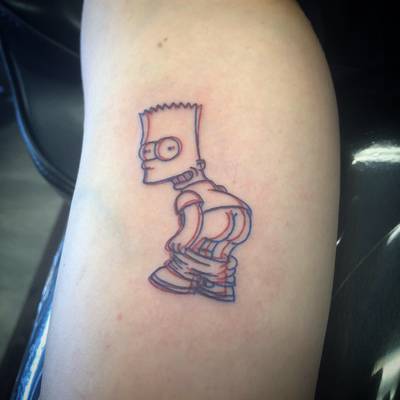 3D Bart Simpson 