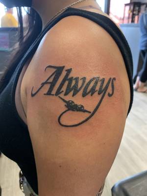 Memorial script piece 